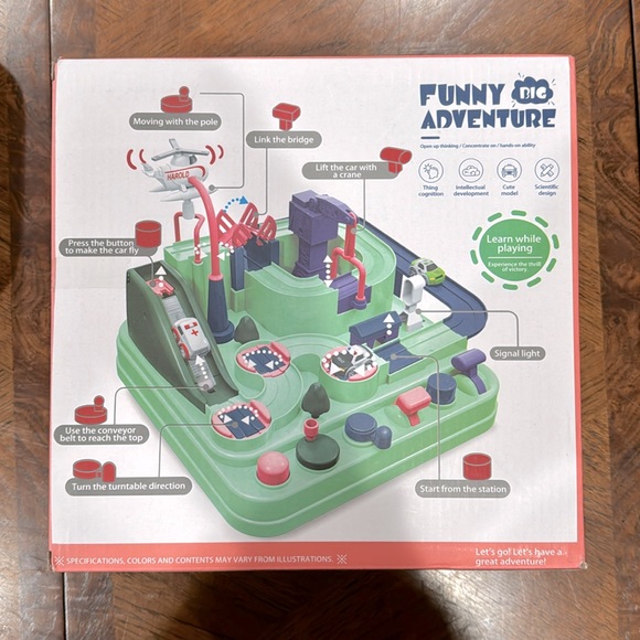 HONY Pre School Mechanical Structure Kids Race Track Car Adventure Toys - Picture 2 of 4